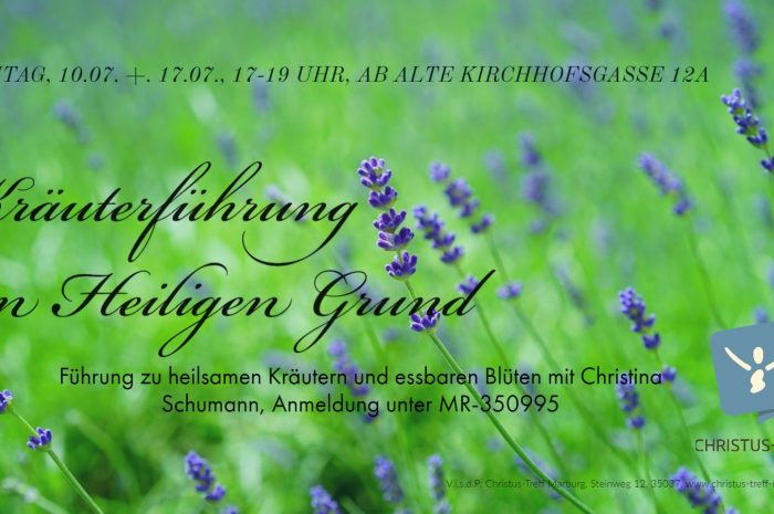 Kräuterführung in Schumann‘s Garten im Heiligen Grund